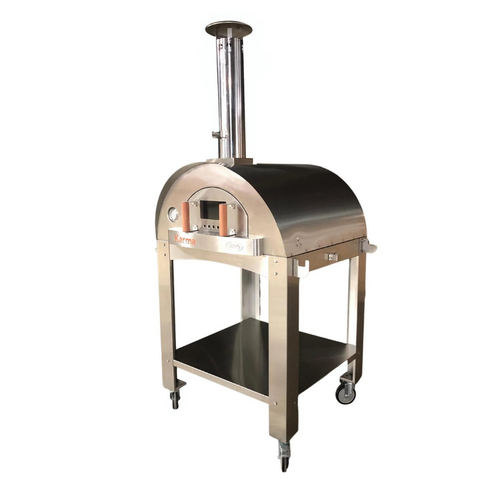 WPPO Karma 42 Professional Freestanding Wood-Fired Pizza Oven - WKK-03S-304SS