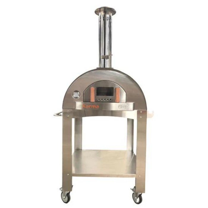 WPPO Karma 32 Professional Countertop Wood-Fired Pizza Oven - WKK-02S-304SS