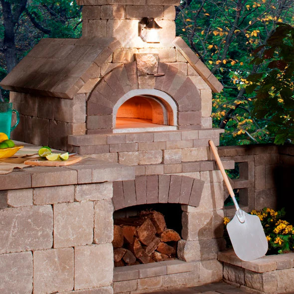 Chicago Brick Oven 1000 DIY Kit Wood Fired Pizza Oven 53" x 39" Cooking Surface CBO-O-KIT-1000