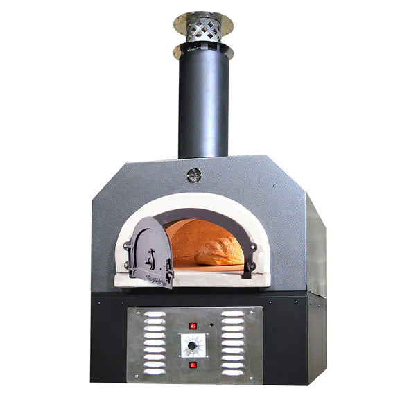 Chicago Brick Oven CBO-750 Hybrid Countertop Residential Pizza Oven 38" x 28" Cooking Surface CBO-O-CT-750-HYB with skirt