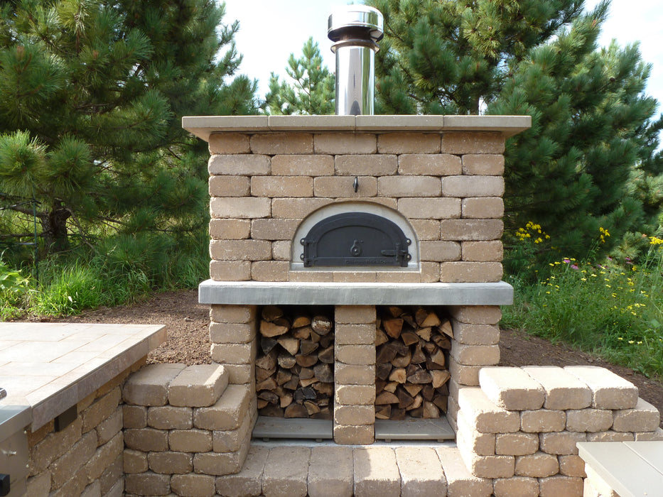 Chicago Brick Oven 500 DIY Kit Wood Fired Pizza Oven 27" x 22" Cooking CBO-O-KIT-500