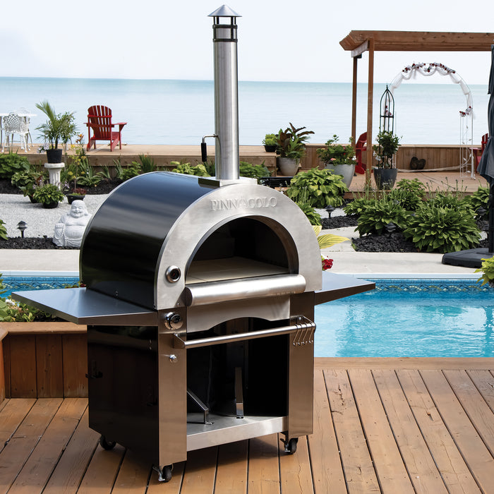 Fire One Up Pinnacolo Ibrido (Hybrid) Wood or Gas Powered Pizza Oven 628634306031