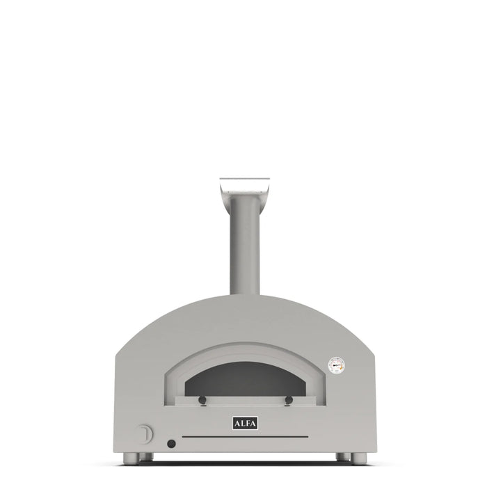 Alfa Futuro 2 Pizze Countertop Gas-Powered Pizza Oven FXFT-2P-MSB-U