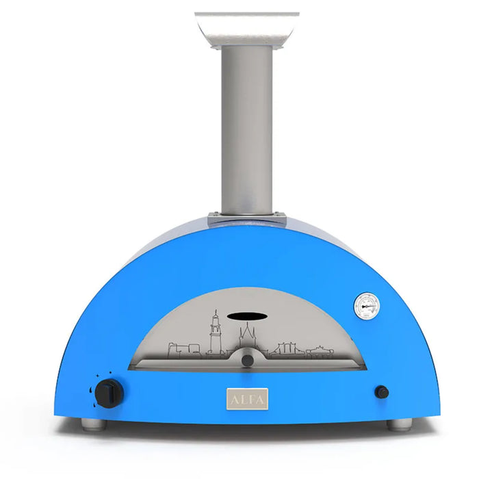 Alfa Moderno 2 Pizze 24-Inch Countertop Gas-Powered Pizza Oven - Limited Edition - FXMD-2P-LERM-U