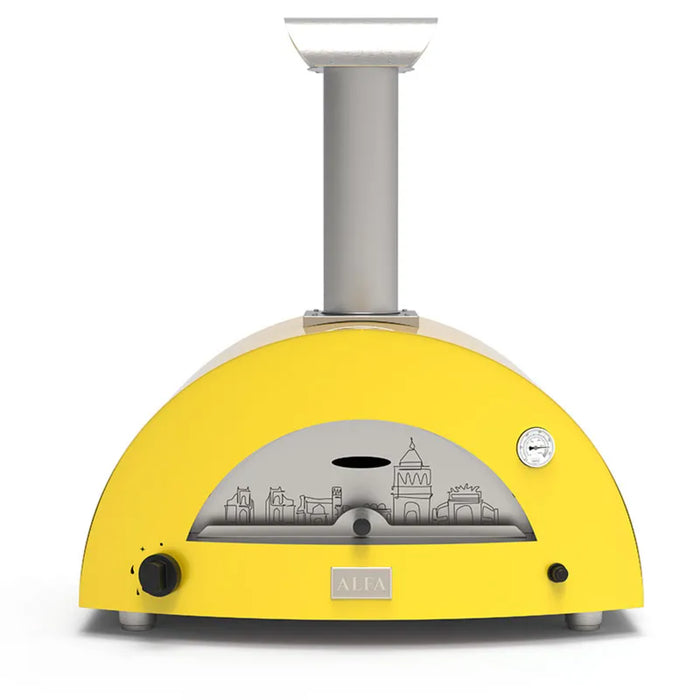 Alfa Moderno 2 Pizze 24-Inch Countertop Gas-Powered Pizza Oven - Limited Edition - FXMD-2P-LERM-U