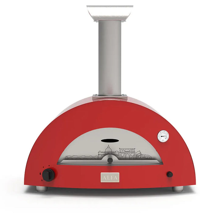 Alfa Moderno 2 Pizze 24-Inch Countertop Gas-Powered Pizza Oven - Limited Edition - FXMD-2P-LERM-U