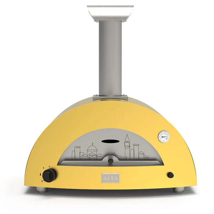 Alfa Moderno 2 Pizze 24-Inch Countertop Gas-Powered Pizza Oven - Limited Edition - FXMD-2P-LERM-U